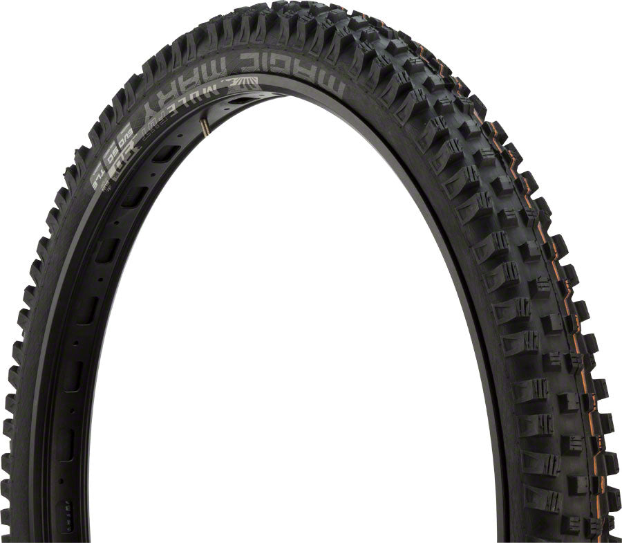 Schwalbe Magic Mary Tire - 29 x 2.6 Tubeless Folding BLK Evolution Line Super Gravity Addix Soft