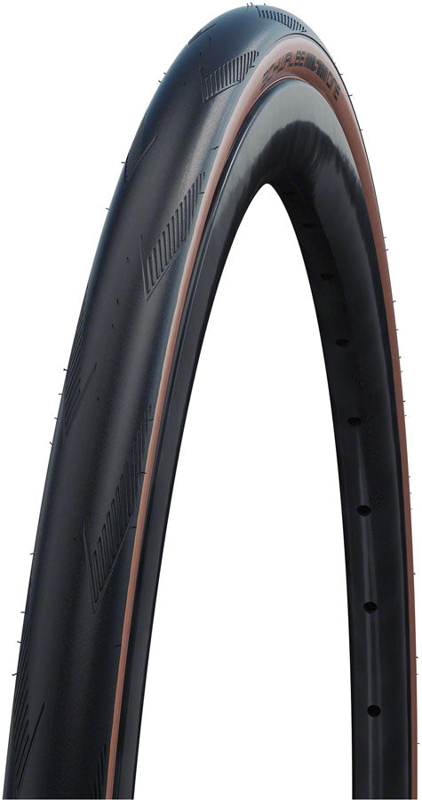 Schwalbe One Tire - 700 x 25 Tubeless Folding Bronze Performance Line RaceGuard Addix E-25