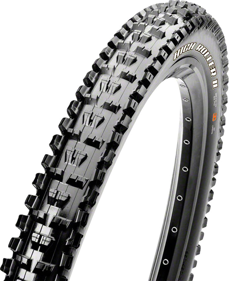 Maxxis High Roller II Tire - 26 x 2.3 Tubeless Folding Black Dual EXO