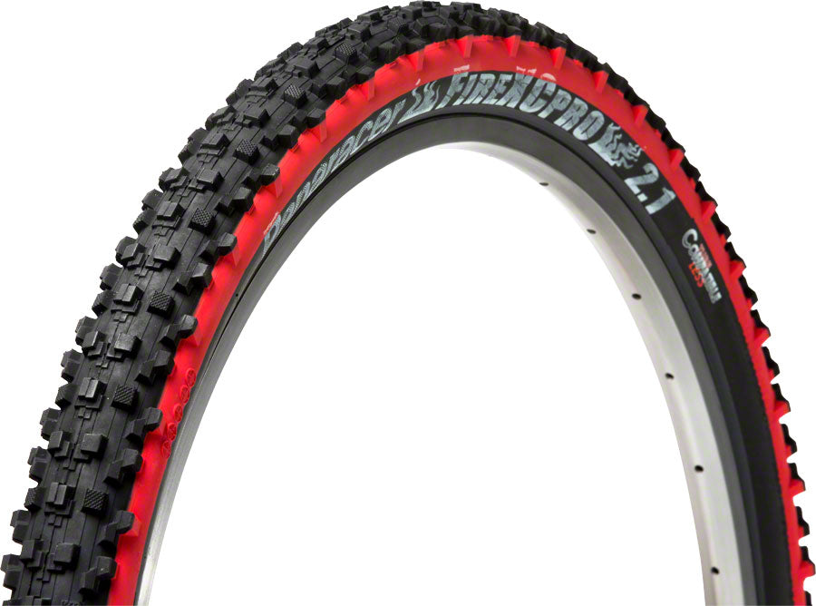 Panaracer Fire Pro Tire - 26 x 2 .1 Tubeless Folding Black/Red