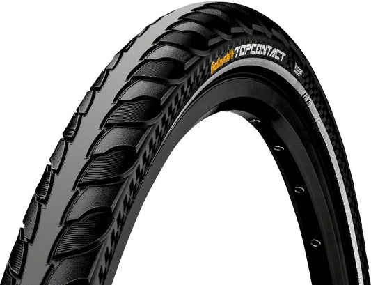 Continental Top Contact II Tire - 700 x 35 Clincher Folding BLK/Reflex Vectran Breaker E50