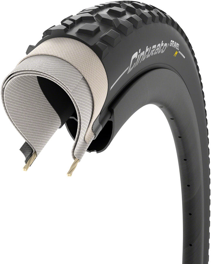 Pirelli Cinturato Gravel M Tire - 650b x 45 Tubeless Folding Black