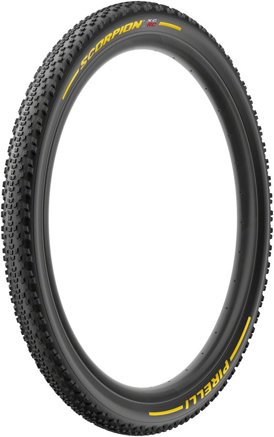 Pirelli Scorpion XC RC Tire - 29 x 2.2 Tubeless Folding YLW Label Lite Team Edition