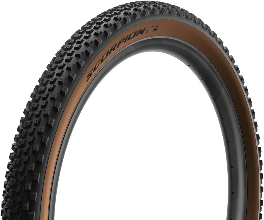 Pirelli Scorpion XC H Tire - 29 x 2.2 Tubeless Folding Classic Tan