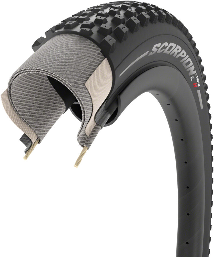 Pirelli Scorpion Trail H Tire - 29 x 2.6 Tubeless Folding Black