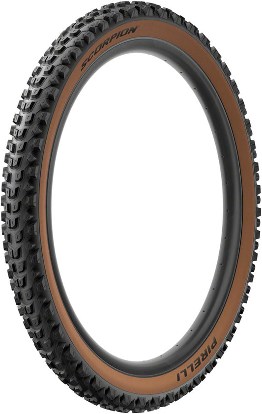 Pirelli Scorpion Enduro S Tire - 29 x 2.4 Tubeless Folding Classic Tan ProWall SmartGrip Gravity