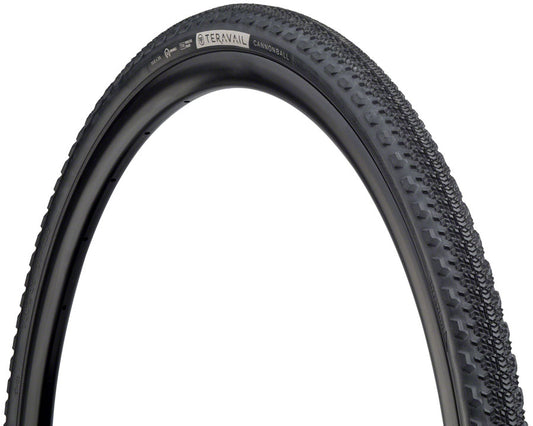 Teravail Cannonball Tire - 700 x 35 Tubeless Folding BLK Durable Fast Compound