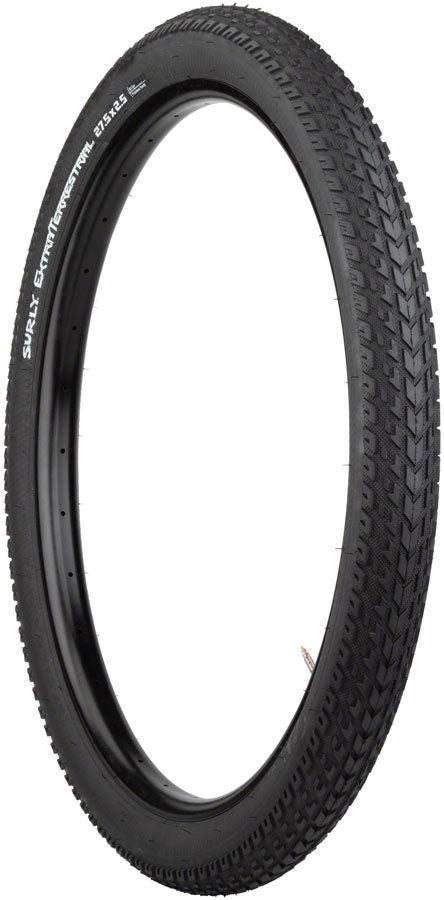 Surly ExtraTerrestrial Tire - 27.5 x 2.5 Tubeless Folding Black 60tpi