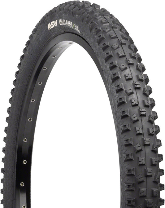 MSW Utility Player Tire - 26 x 2.25 Black Folding Wire Bead 33tpi