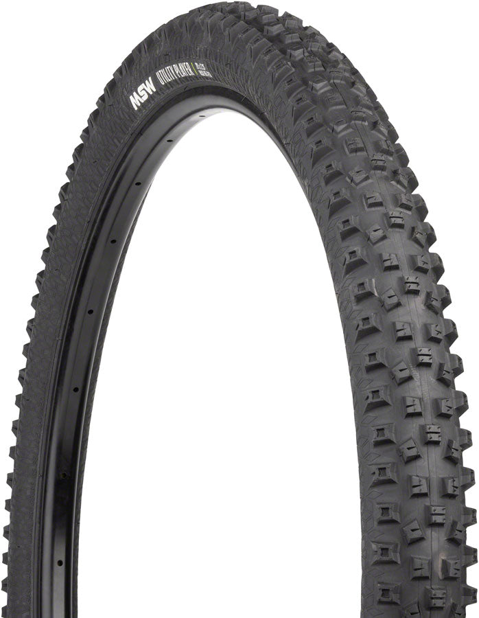 MSW Utility Player Tire - 27.5 x 2.25 Black Rigid Bead 33tpi