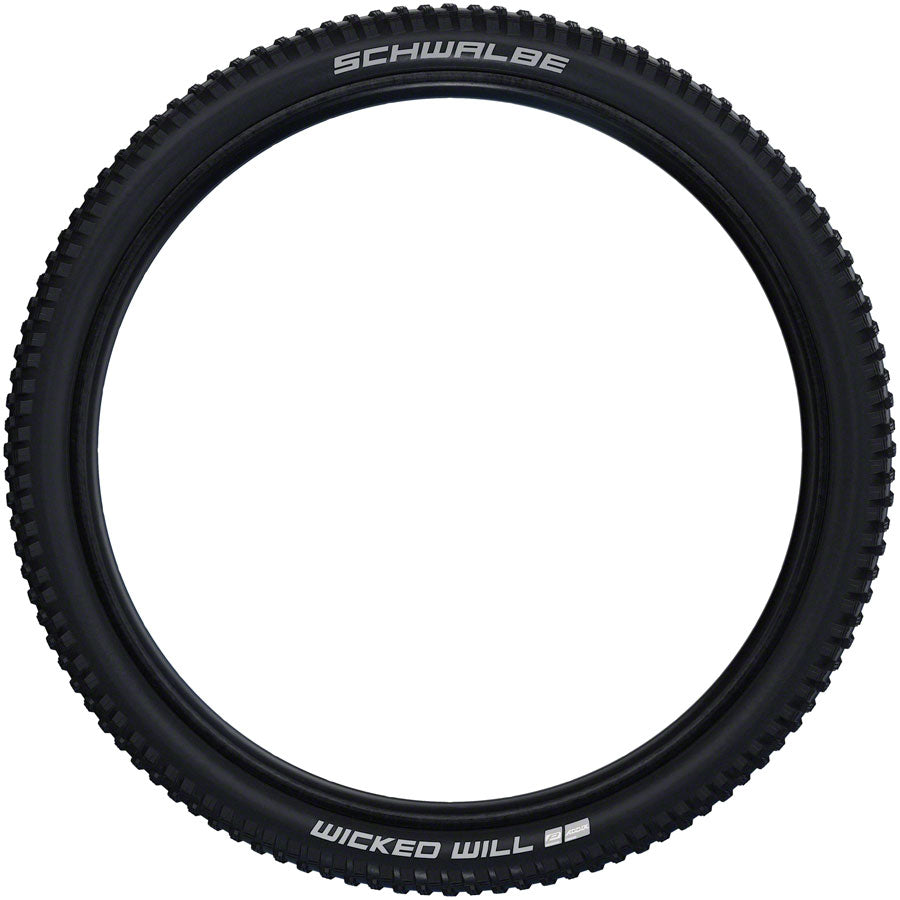 Schwalbe Wicked Will Tire - 27.5 x 2.25 Tubeless Folding BLK Performance Line Addix Twin Skin