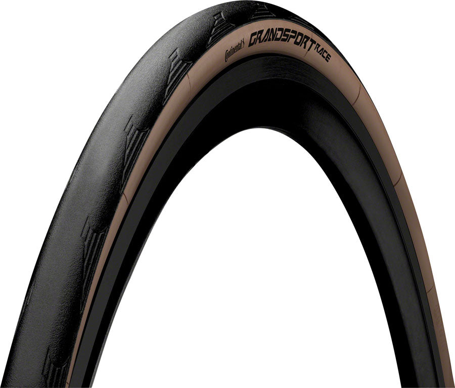 Continental Grand Sport Race Tire - 700 x 28 Clincher Folding BLK/Brown PureGrip NyTech Breaker