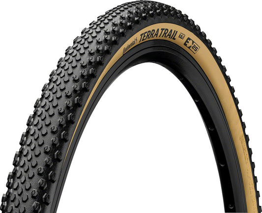 Continental Terra Trail Tire - 650b x 47 Tubeless Folding BLK/Cream PureGrip ShieldWall System E25