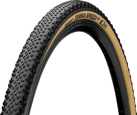 Continental Terra Speed Tire - 650b x 35 Tubeless Folding BLK/Cream BLKChili ProTection E25