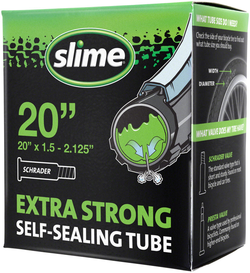 Slime Self-Sealing Tube - 20 x 1.5 - 2.125 Schrader Valve