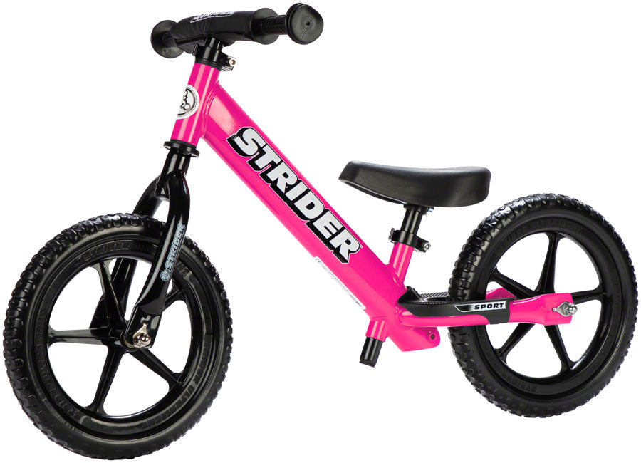 Strider 12 Sport Balance Bike: Pink