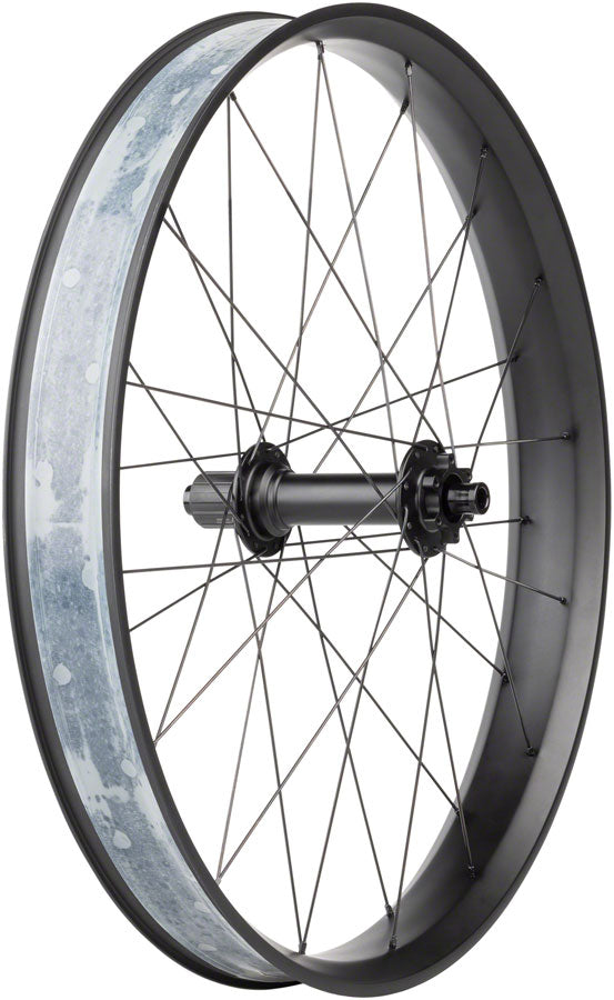 Quality Wheels Alex CF-1 Carbon Bear Pawl Rear Wheel - 26" Fat 12 x 197mm 6-Bolt HG 11 BLK