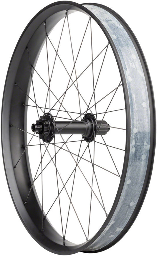 Quality Wheels Alex CF-1 Carbon Bear Pawl Rear Wheel - 26" Fat 12 x 197mm 6-Bolt HG 11 BLK