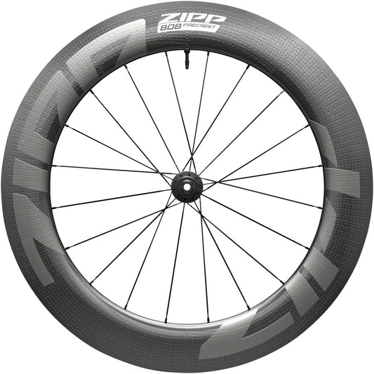 Zipp 808 Firecrest Tubeless Front Wheel - 700 12 X 100mm Center-Lock Tubeless BLK B1