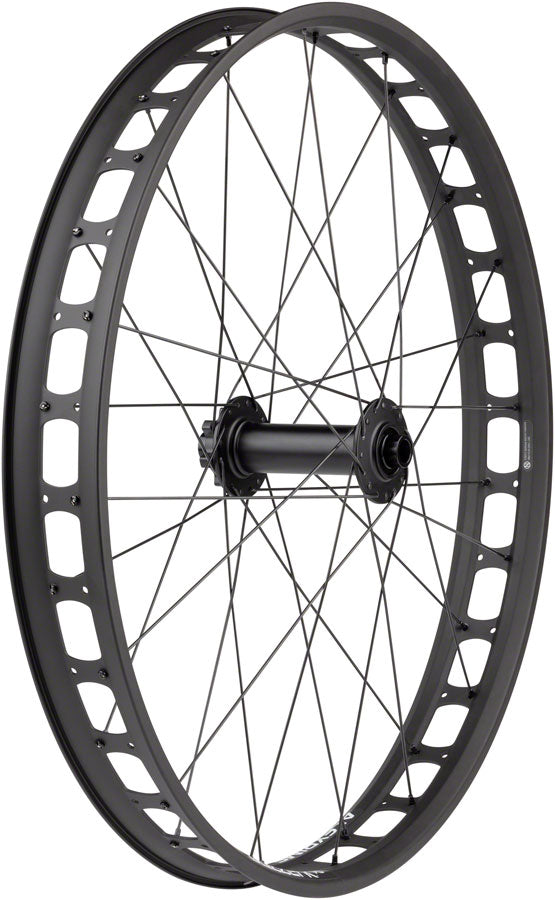 Quality Wheels Bear Pawls / Blizzerk Front Wheel - 26" 15 x 150mm 6-Bolt BLK