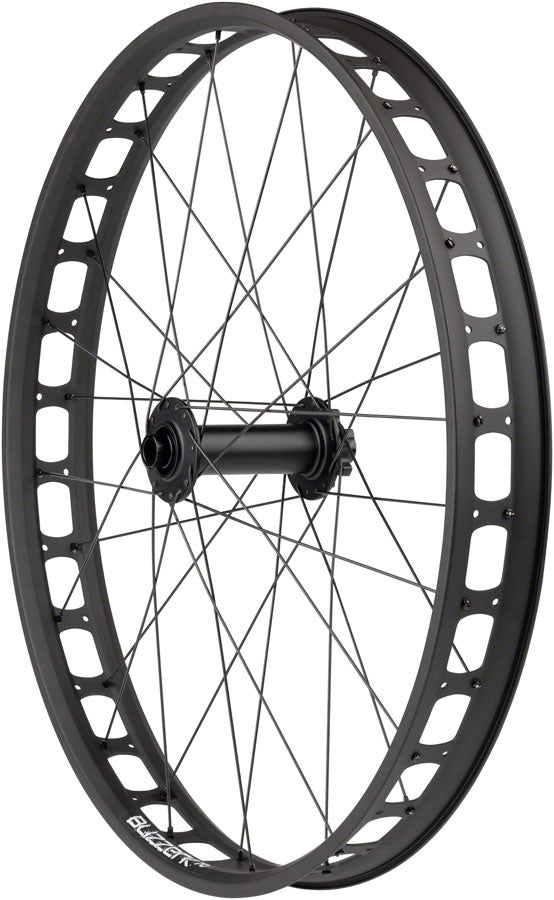 Quality Wheels Bear Pawls / Blizzerk Front Wheel - 26" 15 x 150mm 6-Bolt BLK