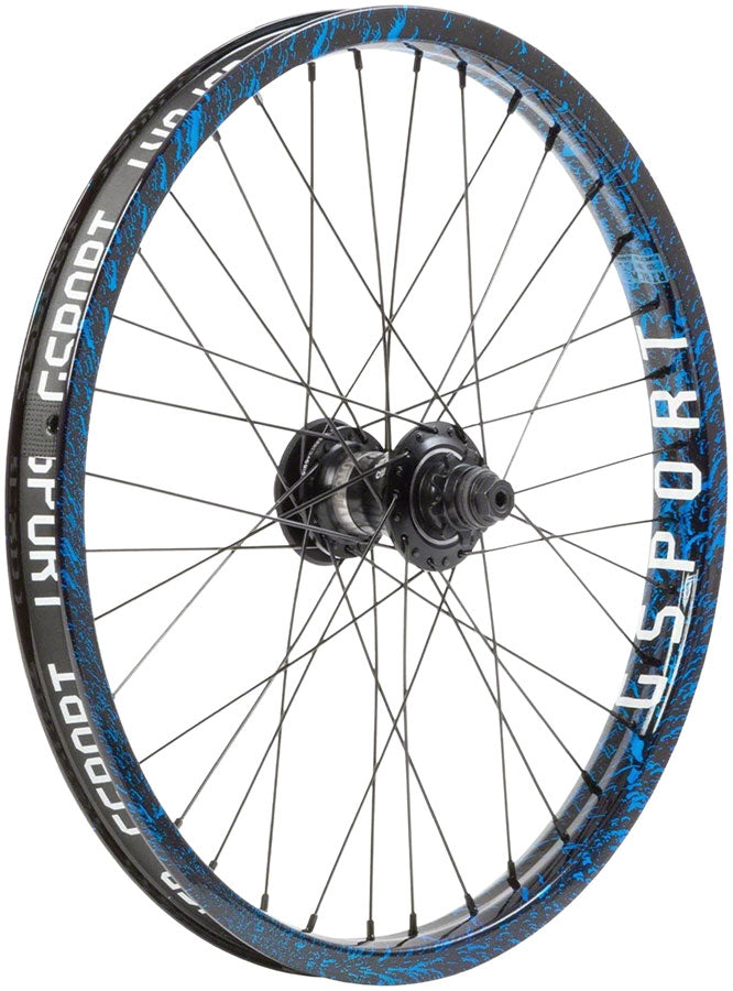 G Sport Elite Rear Wheel - 20" Freecoaster Blue Blood LHD