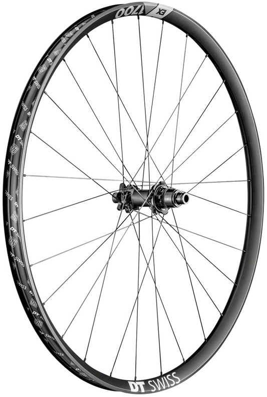 DT Swiss EX 1700 Spline Rear Wheel - 27.5" 12 x 148mm Boost 6-Bolt XD Ratchet 36 SL BLK