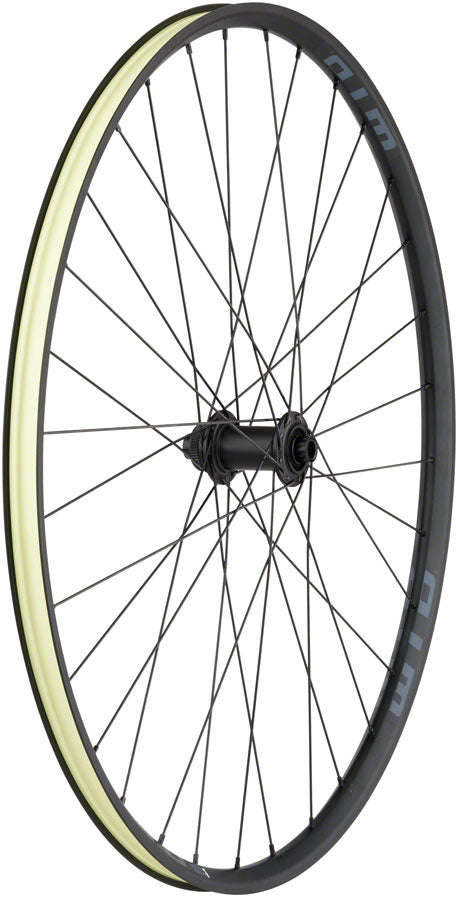 Quality Wheels BearPawls / WTB KOM i23 Front Wheel - 700c 12 x 100mm Center-Lock BLK