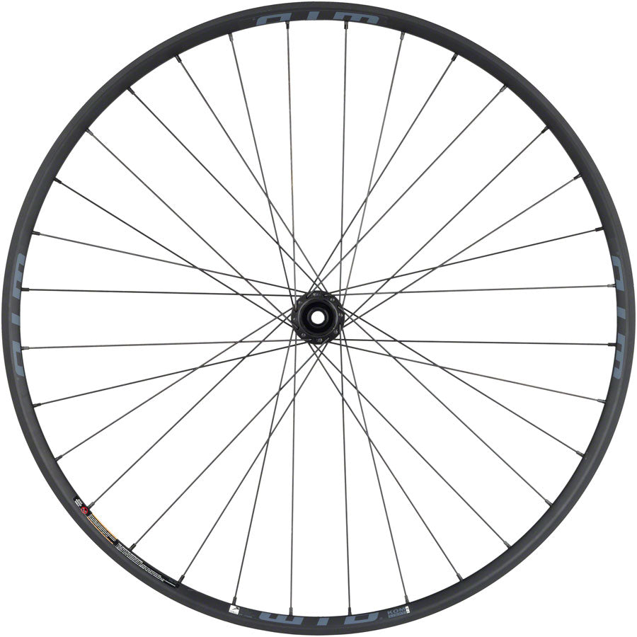 Quality Wheels BearPawls / WTB KOM i23 Front Wheel - 700c 12 x 100mm Center-Lock BLK