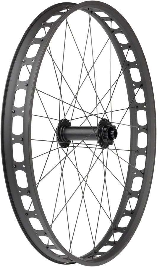 Quality Wheels Blizzerk Front Wheel - 27.5" 15 x 150mm 6-Bolt 32H Black