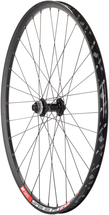 Quality Wheels 105/DT 533d Front Wheel - 27.5" 12 x 100mm Center-Lock Black