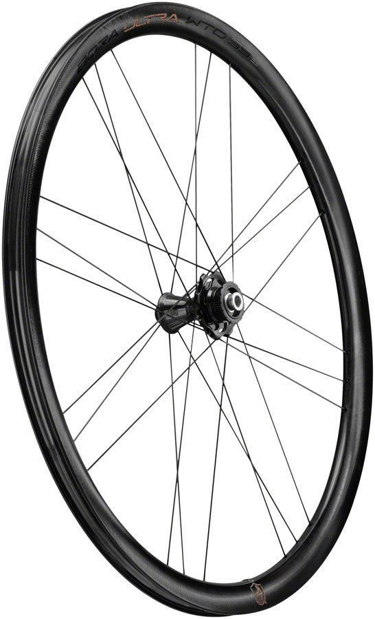 Campagnolo Bora Ultra WTO 33 Front Wheel - 700c 12 x 100mm Center-Lock 2-Way Fit Gray