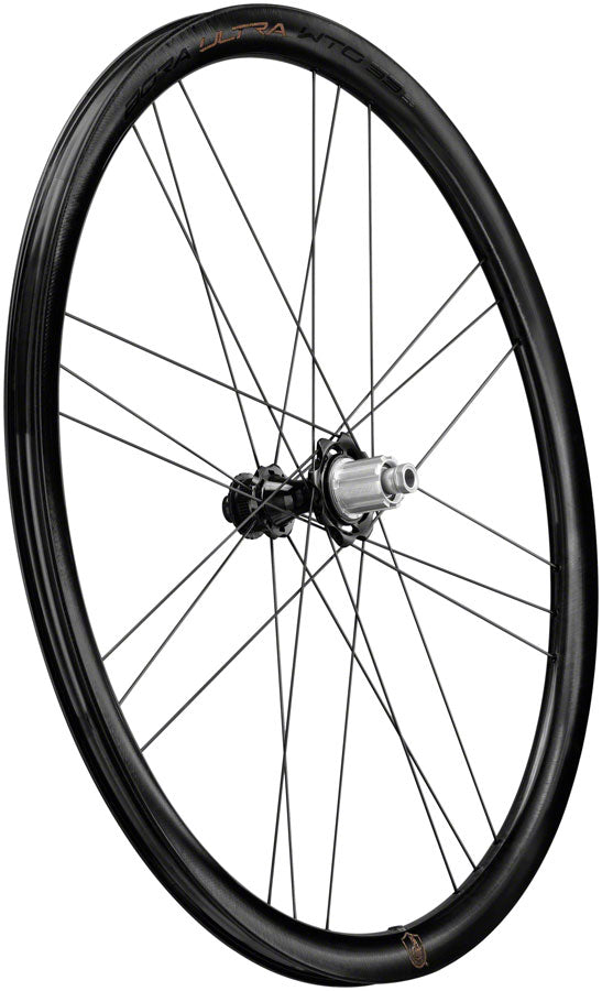 Campagnolo Bora Ultra WTO 33 Rear Wheel - 700c 12 x 142mm Center-Lock N3W 2-Way Fit Gray