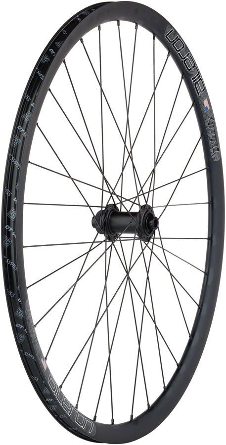 Quality Wheels BearPawls / Velocity Aileron Front Wheel - 700c 12 x 100mm Center-Lock BLK