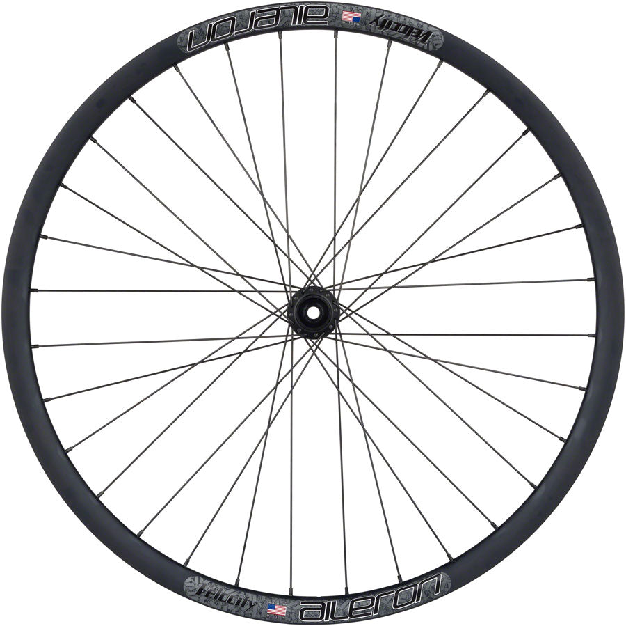 Quality Wheels BearPawls / Velocity Aileron Front Wheel - 700c 12 x 100mm Center-Lock BLK