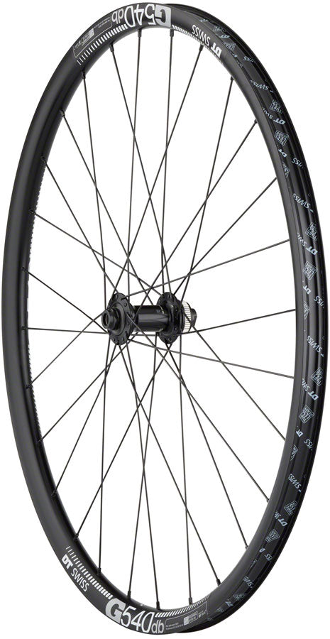 Quality Wheels Shimano Tiagra/DT G540 Front Wheel - 700c 12 x 100mm Center-Lock BLK