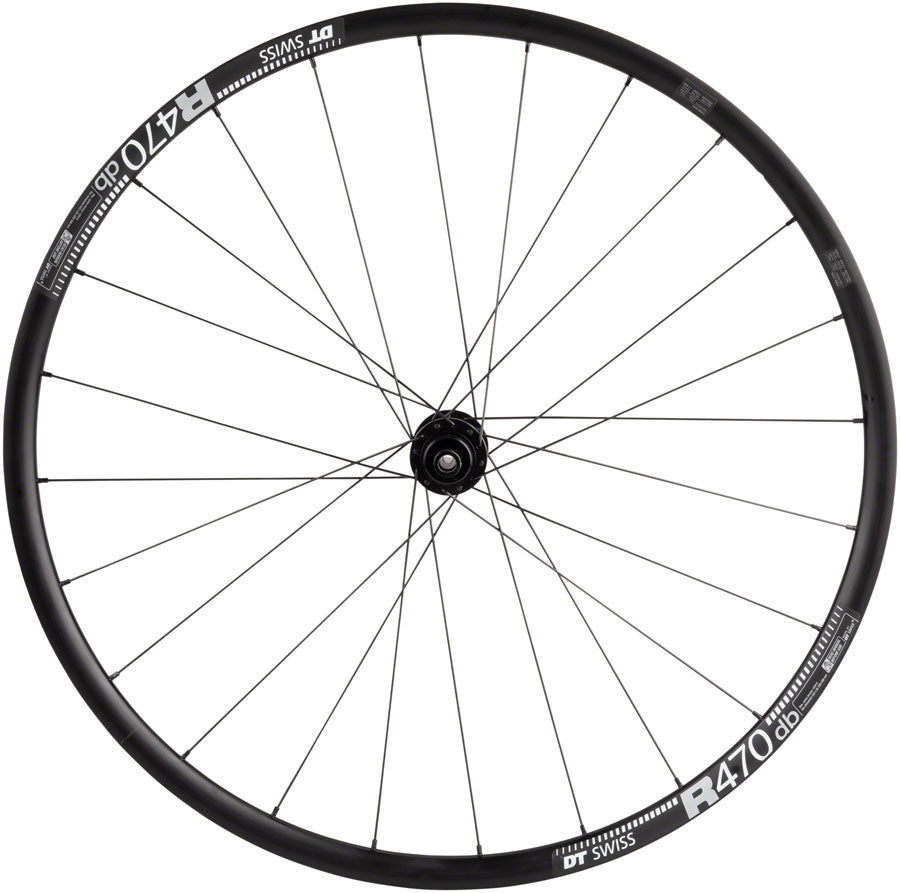 Quality Wheels DT 350/DT R470db Rear Wheel - 700 12 x 142mm Center-Lock HG 11 Road BLK