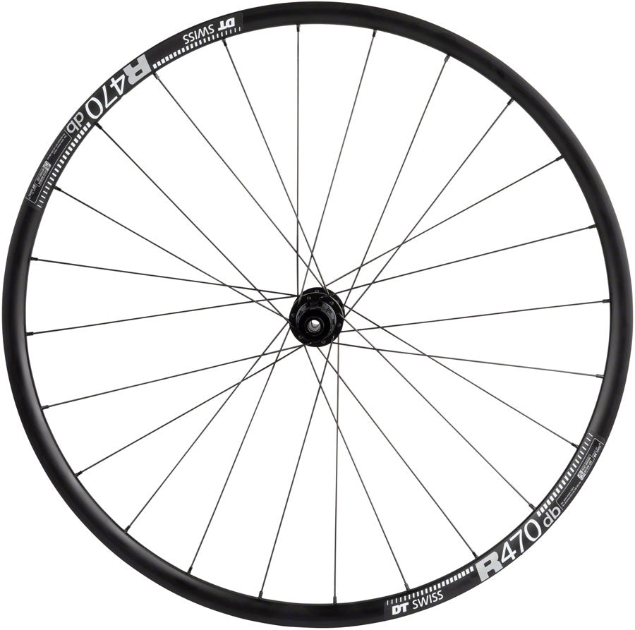 Quality Wheels DT 350/DT R470db Rear Wheel - 700 12 x 142mm Center-Lock HG 11 Road BLK