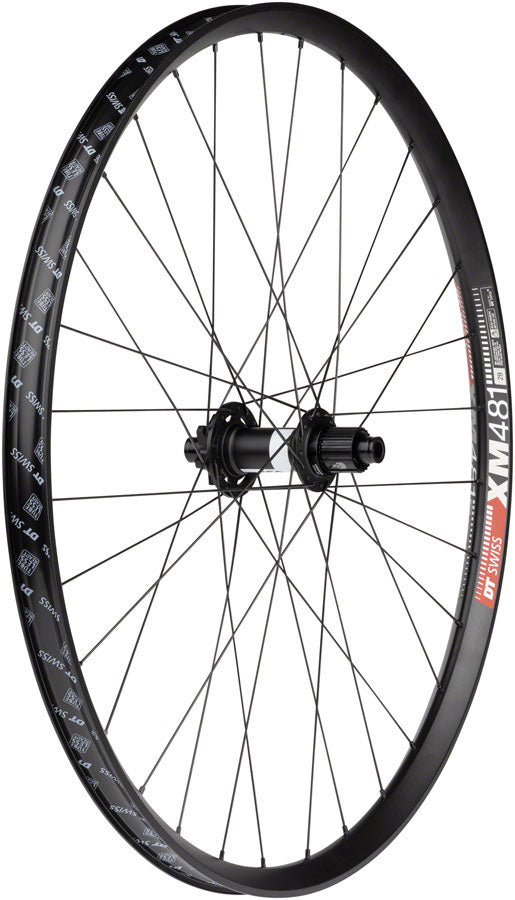 Quality Wheels DT 350/DT XM481 Rear Wheel - 27.5" 12 x 157mm 6-Bolt Micro Spline BLK