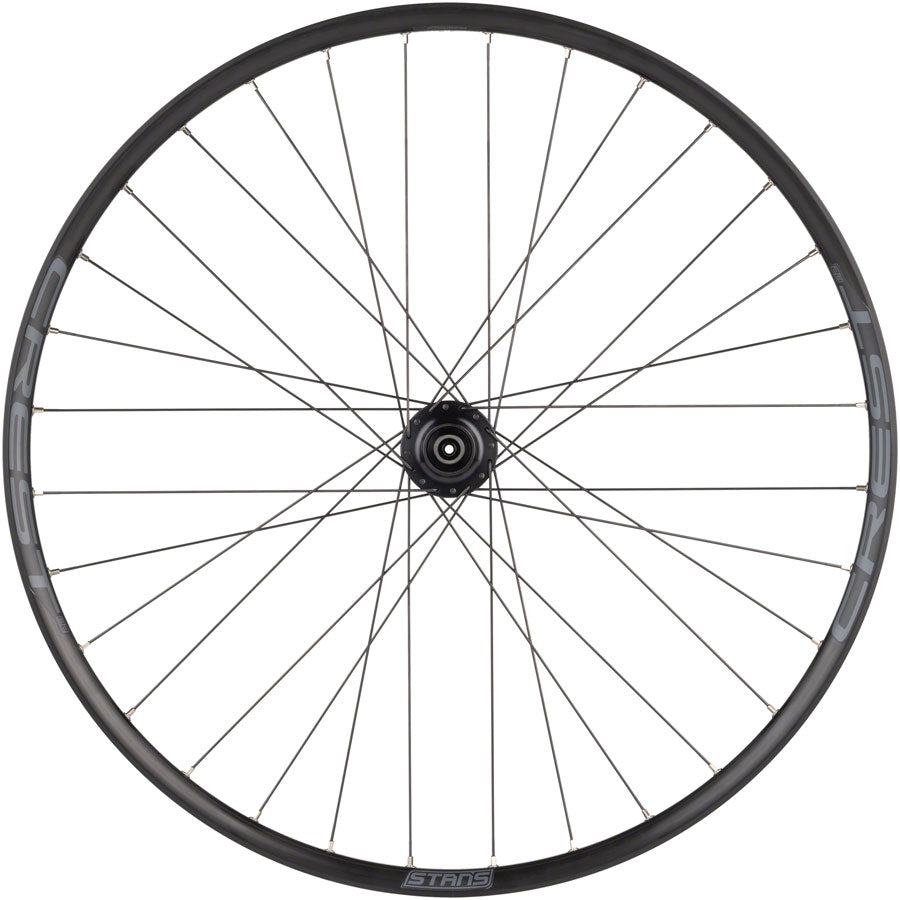 Stans Crest S2 Front Wheel - 27.5" QR x 100mm 6-Bolt Black