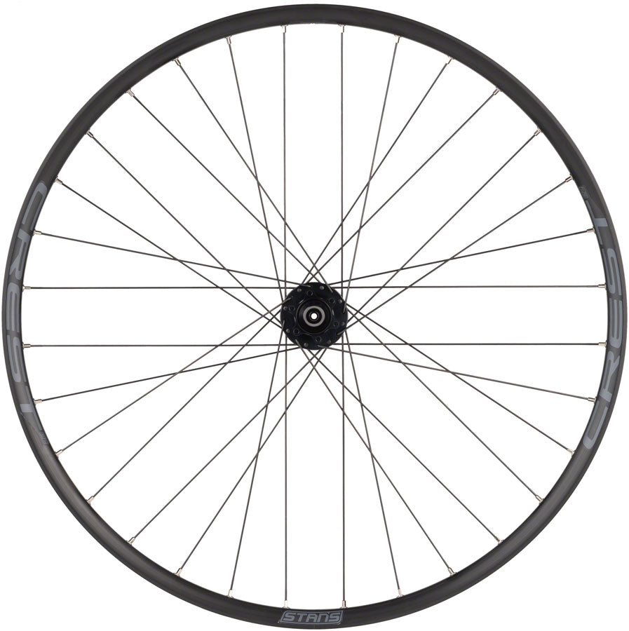 Stans Crest S2 Front Wheel - 27.5" QR x 100mm 6-Bolt Black