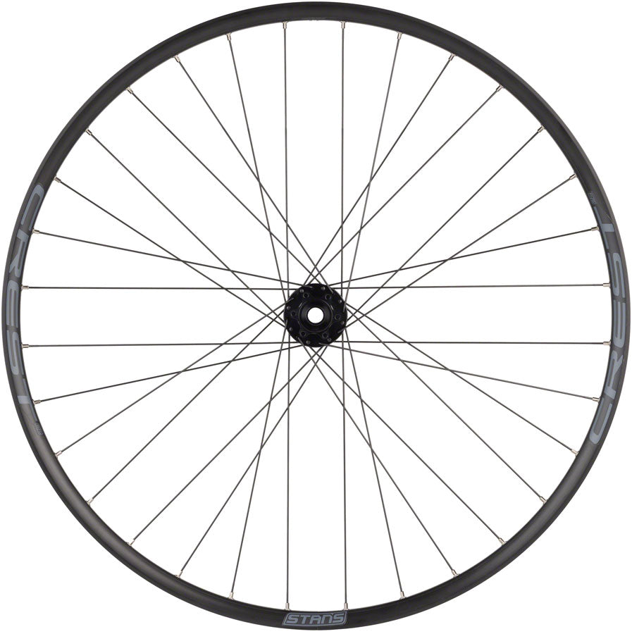 Stans Crest S2 Front Wheel - 29" 15 x 100mm 6-Bolt Black