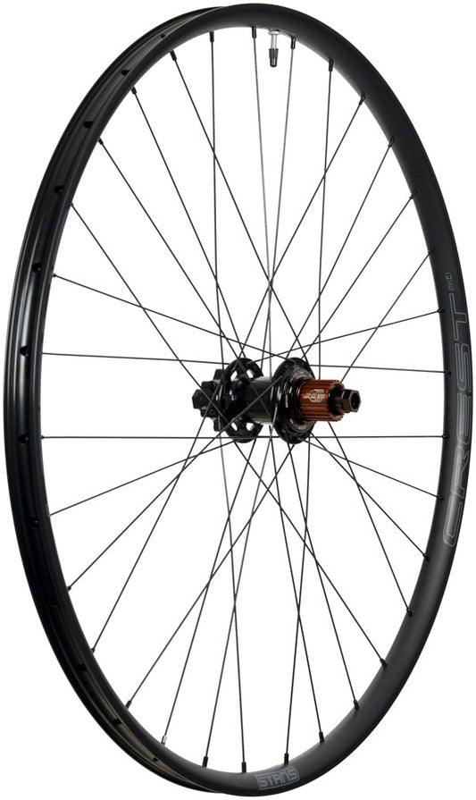 Stans Crest MK4 Rear Wheel - 29 12 x 148mm 6-Bolt Micro Spline Black