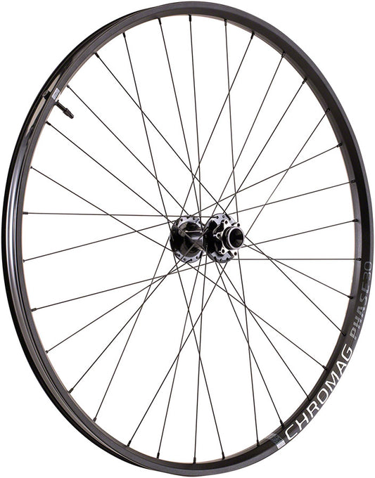 Chromag Phase30 Front Wheel - 29" 15 x 110mm 6-Bolt Black