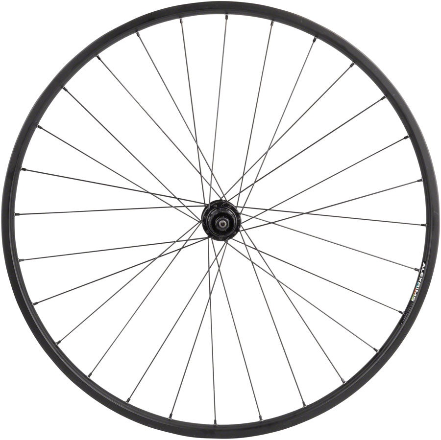 Quality Wheels Value Double Wall Series Disc Rear Wheel - 650b QR x 135mm Center-Lock HG10 BLK