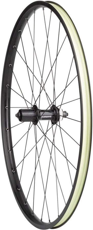 Quality Wheels Value Double Wall Series Disc Rear Wheel - 650b QR x 135mm Center-Lock HG10 BLK