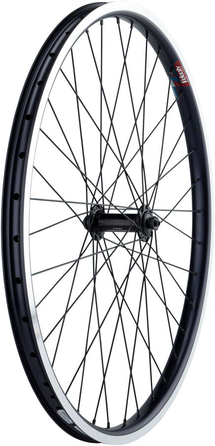 Quality Wheels Value HD Series Front Wheel - 26" QR x 100mm Rim Brake Black