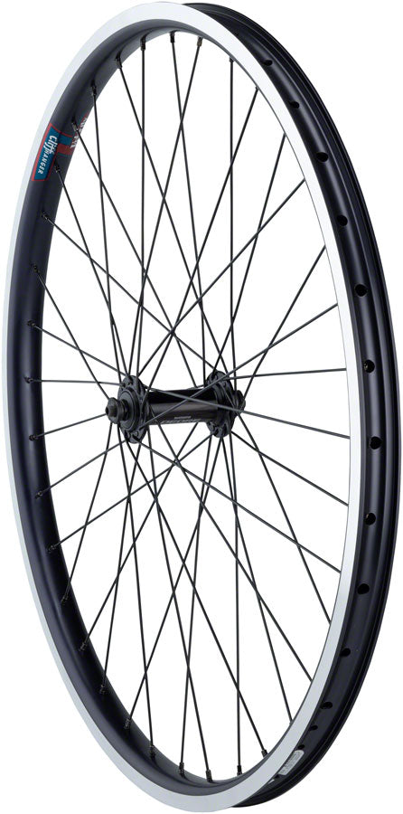 Quality Wheels Value HD Series Front Wheel - 26" QR x 100mm Rim Brake Black