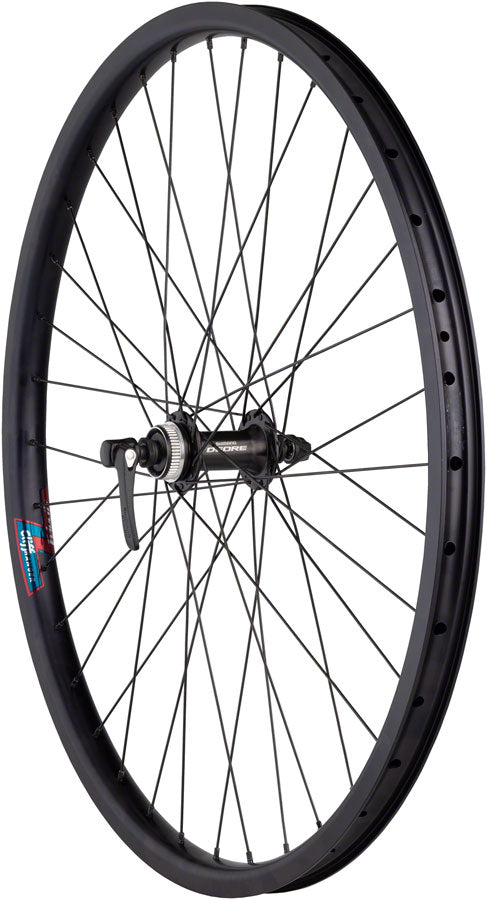 Quality Wheels Value HD Series Disc Front Wheel - 26" QR x 100mm Center-Lock BLK