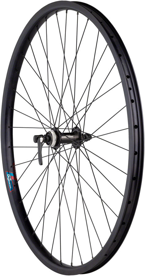 Quality Wheels Value HD Series Disc Front Wheel - 700 QR x 100mm Center-Lock BLK